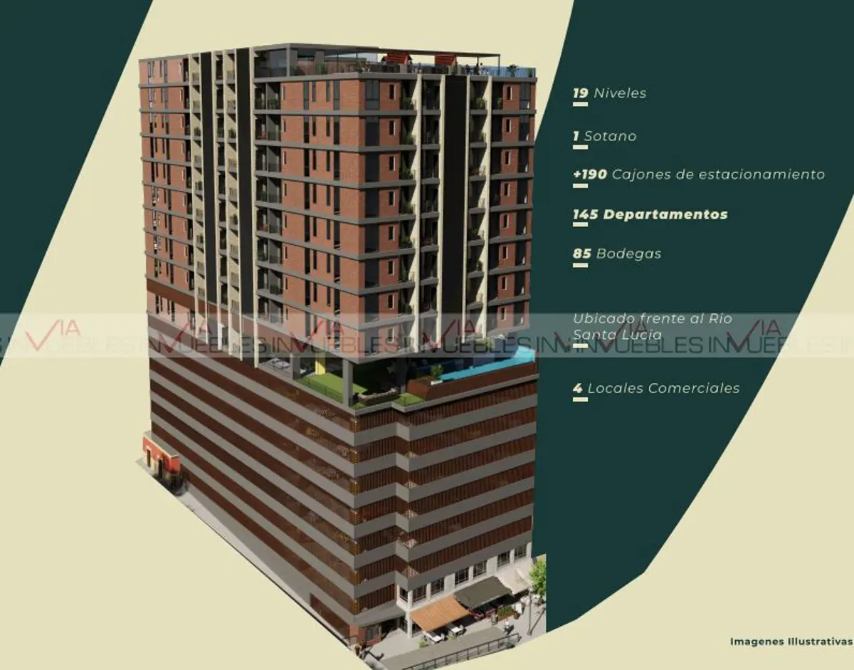 Departamento en venta en Monterrey Centro, Monterrey — foto 1 de 11