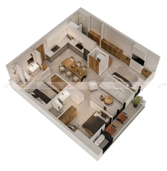 Departamento en venta en El Lechugal, Santa Catarina — foto 3 de 9