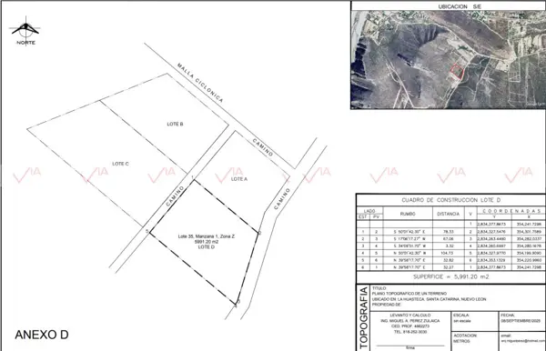 Terreno en venta en Villas de la Huasteca, Santa Catarina — foto 2 de 8