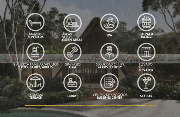 Departamento en venta en Aldea Zama, Tulum — foto 2 de 12