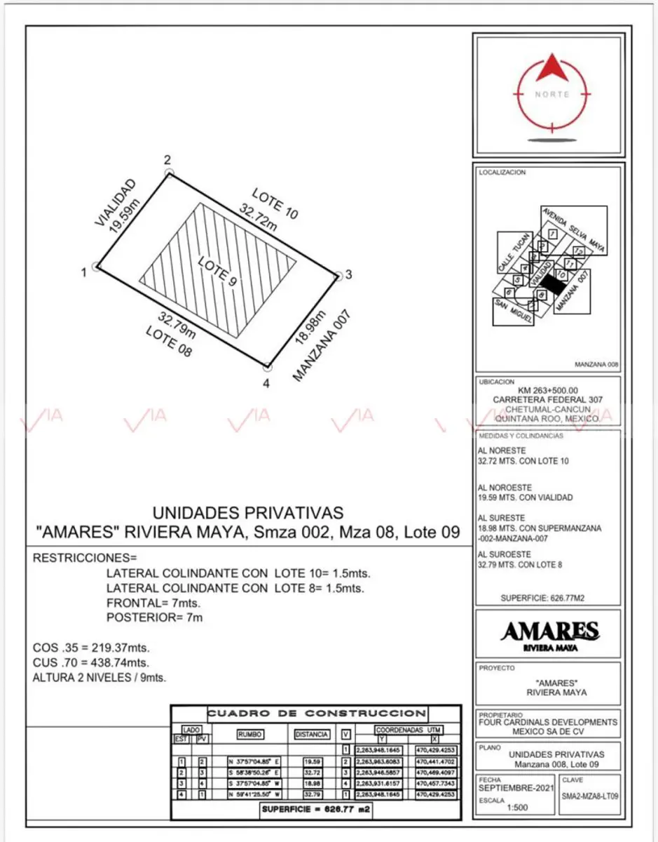 Terreno en venta en Xpu Ha, Playa del Carmen — foto 1 de 8