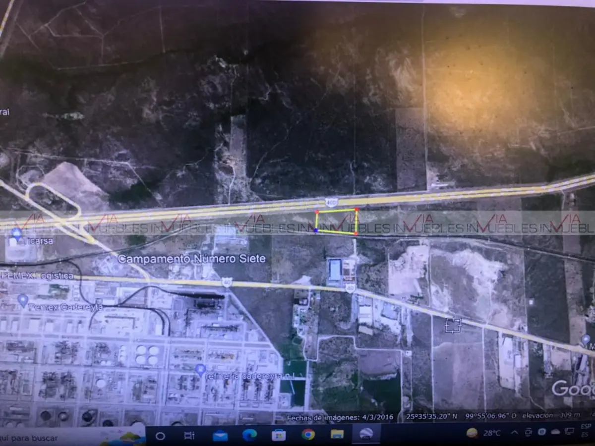 Terreno en venta en PEMEX Refinería, Cadereyta Jiménez — foto 1 de 10