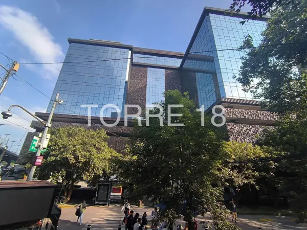 OFICINA EN RENTA, TORRE PRISMA, POLANCO 1 SECCION, con terraza privada.