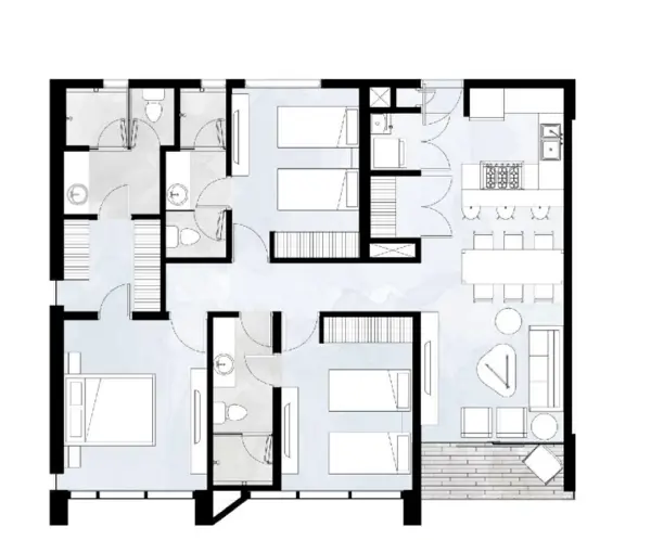 Departamento en venta en Bosques la Huasteca, Santa Catarina — foto 2 de 6