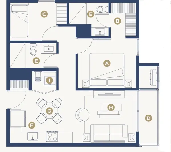 Departamento en venta en Bosques la Huasteca, Santa Catarina — foto 2 de 5