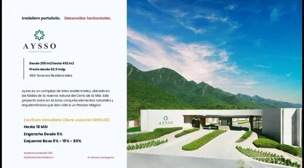 Terreno en venta en Amorada Privada Residencial, Santiago — foto 2 de 8
