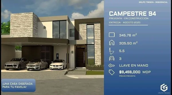 Casa en venta en Campestre Santiago, Santiago — foto 2 de 13