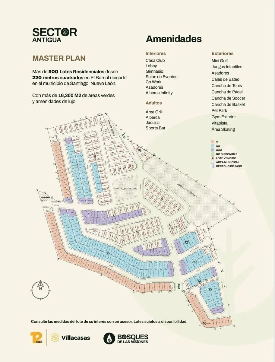 Terreno en venta en Huajuquito o los Cavazos, Santiago — foto 1 de 5