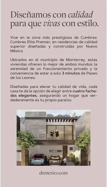 Casa en venta en Cumbres Elite Premier Privadas Alpes y Everest, Monterrey — foto 3 de 7