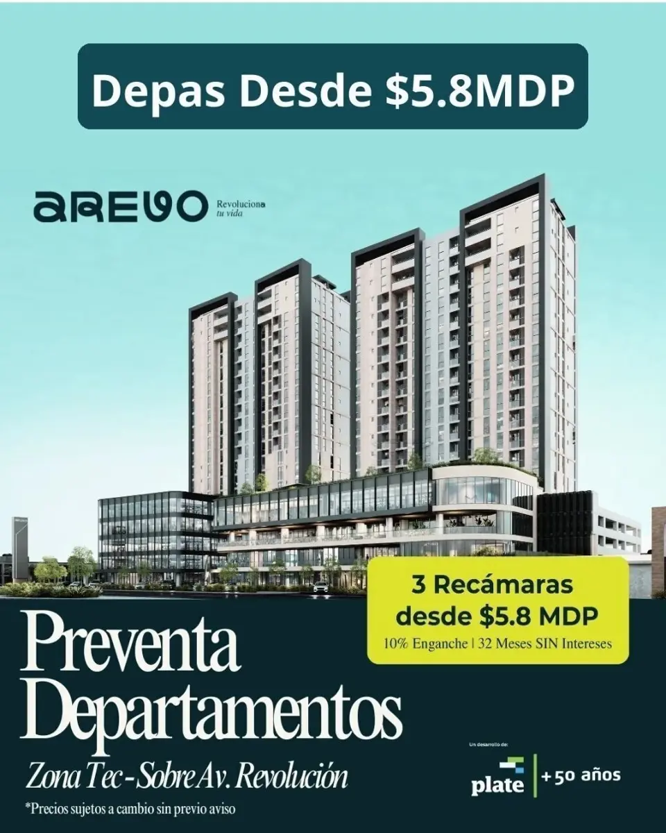 Departamento en venta en Buenos Aires, Monterrey