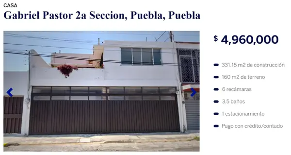 Casa en Gabriel Pastor 2a Sección, Puebla, Puebla