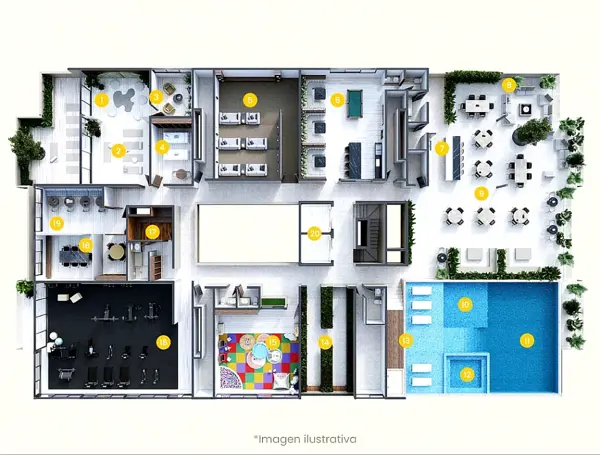 Departamento en venta en Montes de Ame, Mérida — foto 2 de 10