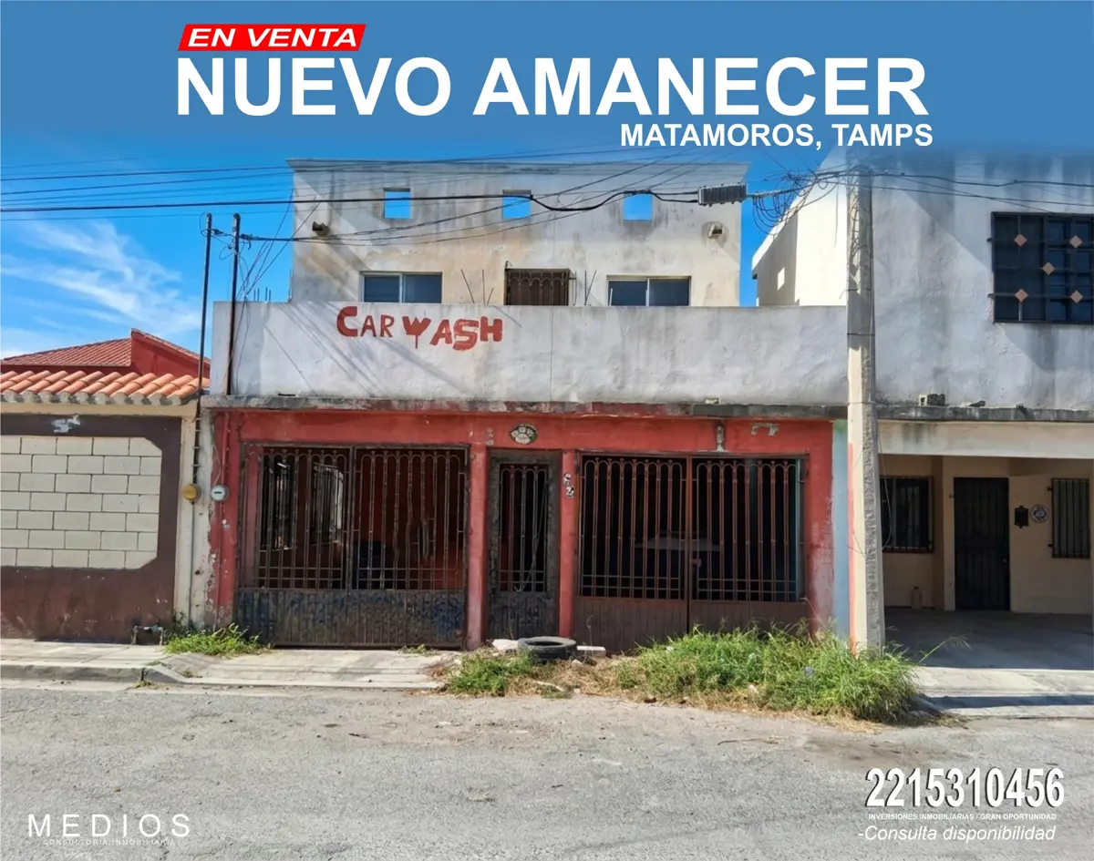 Casa en venta en Nuevo Amanecer, Matamoros — foto 1 de 11