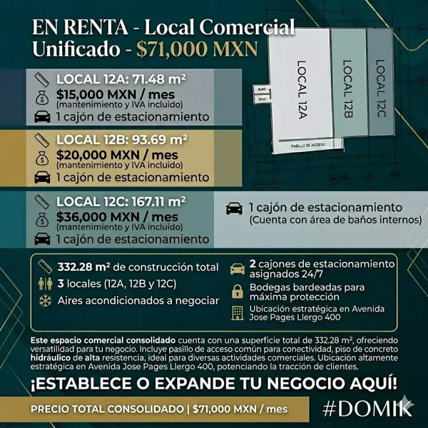 Local en renta en Fovissste 2a Etapa, Centro, Tabasco