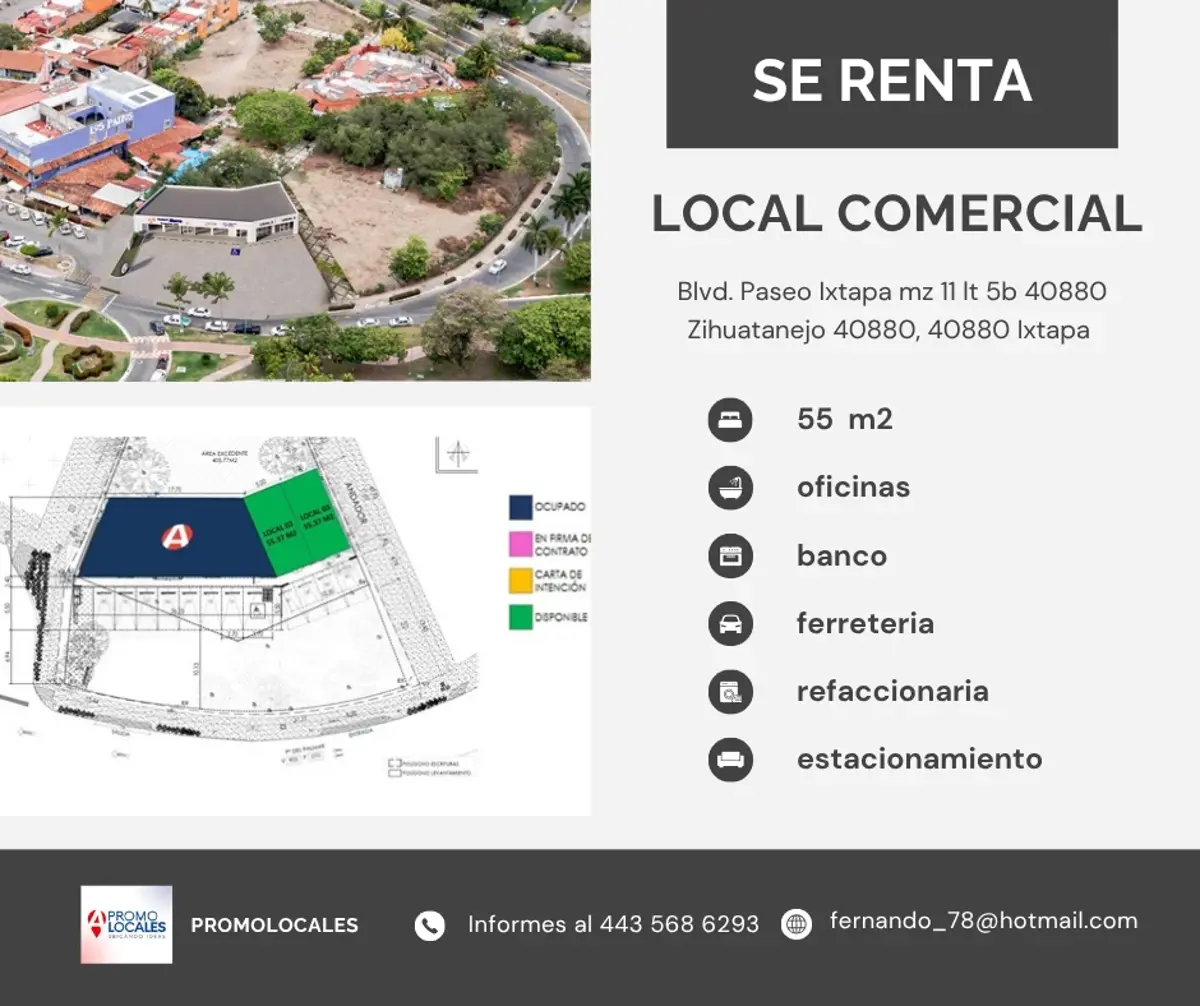 Local en renta en Ixtapa, Zihuatanejo de Azueta — foto 1 de 3