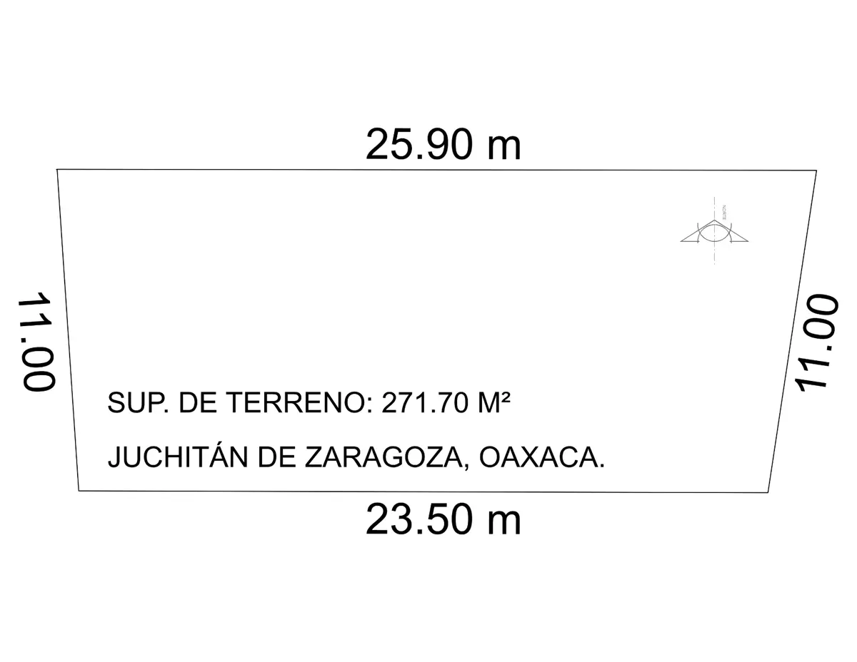 Terreno en venta en 1a Sección, Juchitán de Zaragoza