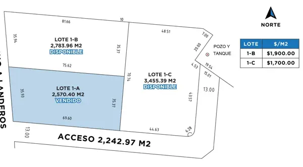 Terreno en venta en Loma Alta, Arteaga — foto 2 de 2