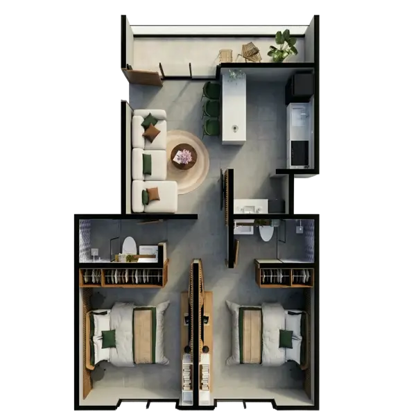 Departamento en venta en Real Montejo, Mérida — foto 3 de 9