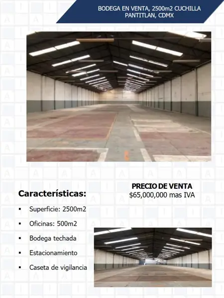 Bodega en venta en Cuchilla Pantitlan, Venustiano Carranza — foto 2 de 3
