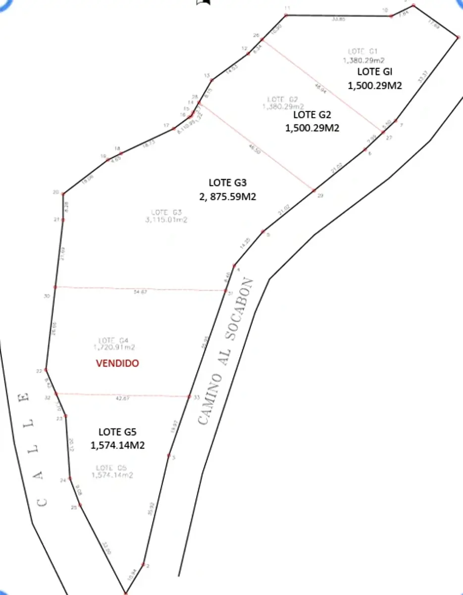 Terreno en venta en San Francisco, Santiago — foto 1 de 13