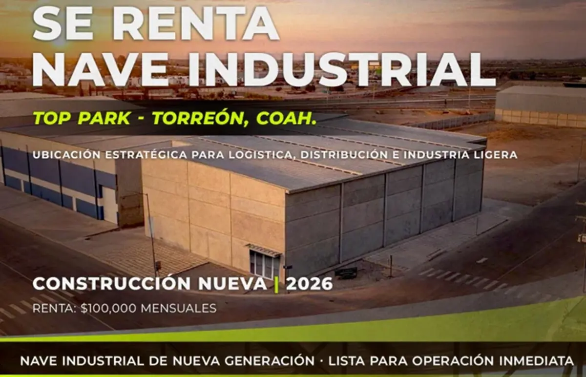 Bodega en renta en La Concha, Torreón — foto 1 de 5
