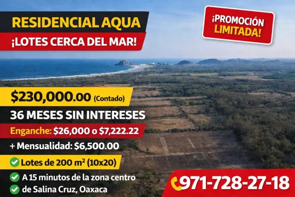 Terreno en venta en Playa Azul, Salina Cruz — foto 3 de 5