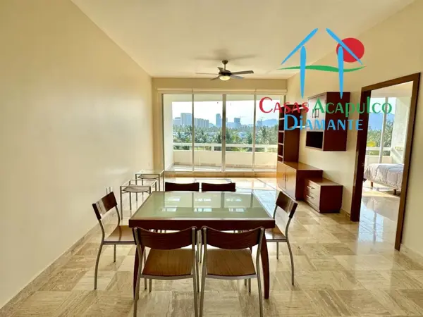 Depa con 2 recámaras y terraza con vista al campo de golf Depa con 2 recámaras y terraza con vista al campo de golf