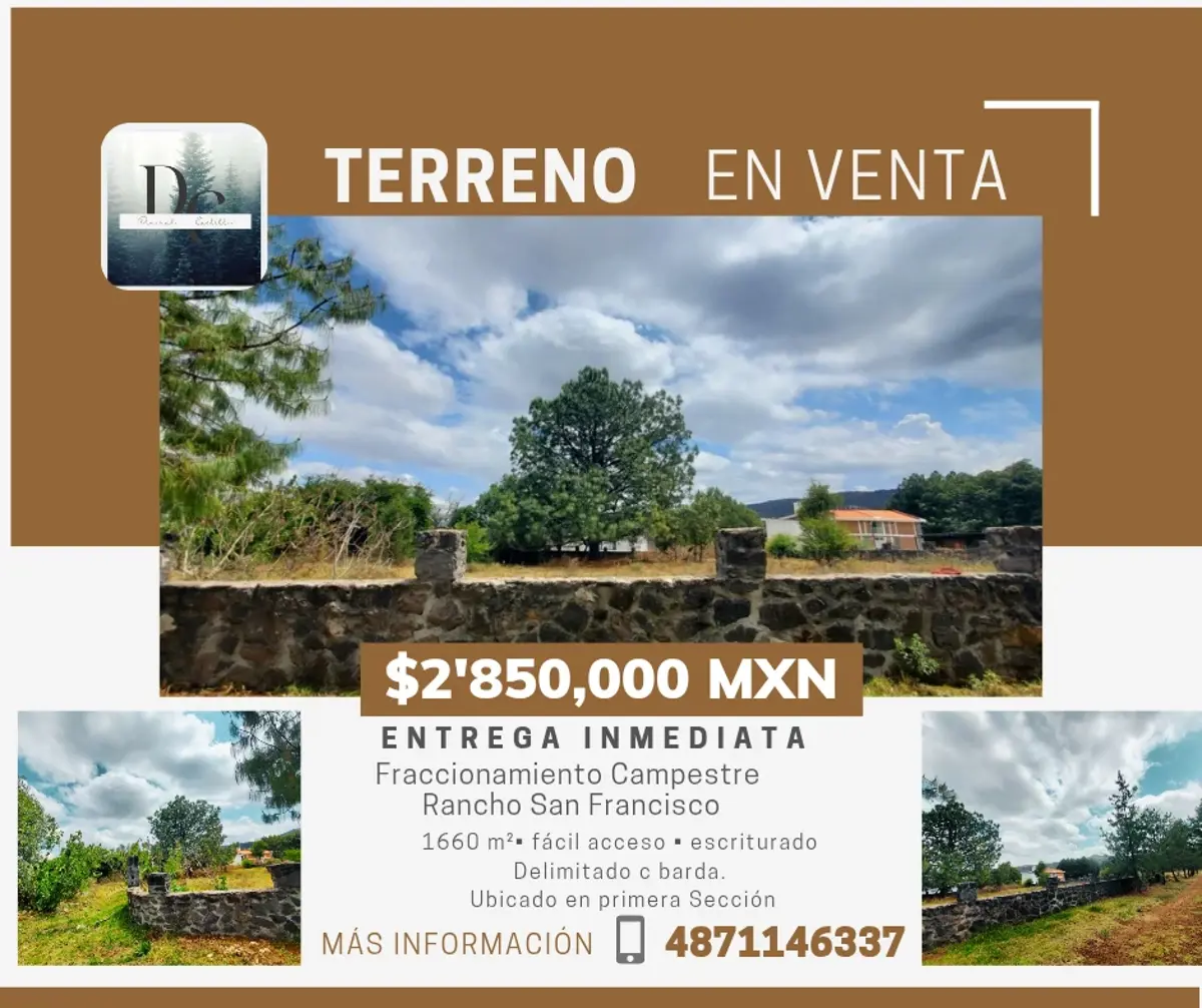 Terreno en venta en Bermúdez, Huasca de Ocampo — foto 1 de 11