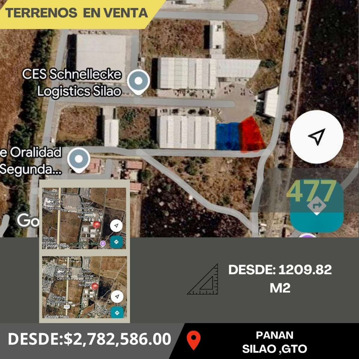 Terreno en venta en Cerritos, Silao de la Victoria — foto 1 de 3