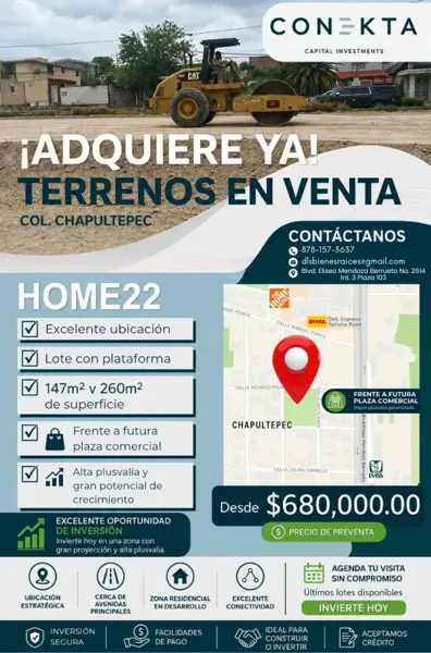 Terreno en venta en Chapultepec, Piedras Negras — foto 2 de 2