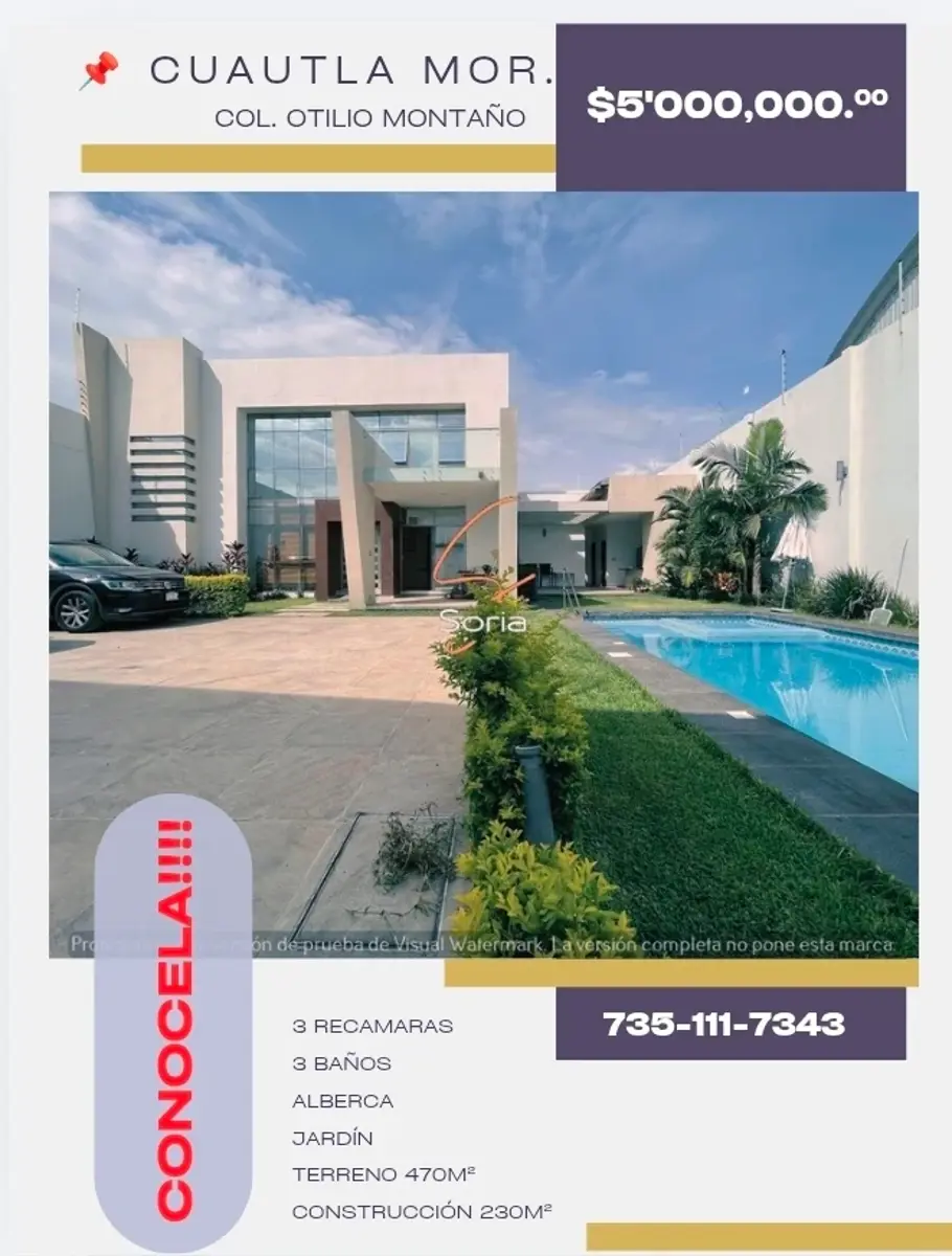 Casa en venta en Otilio Montaño, Cuautla — foto 1 de 23