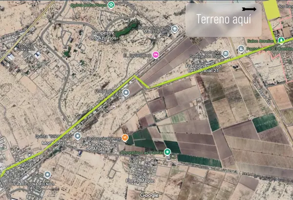 Terreno en venta en El Cambio, Matamoros — foto 2 de 3