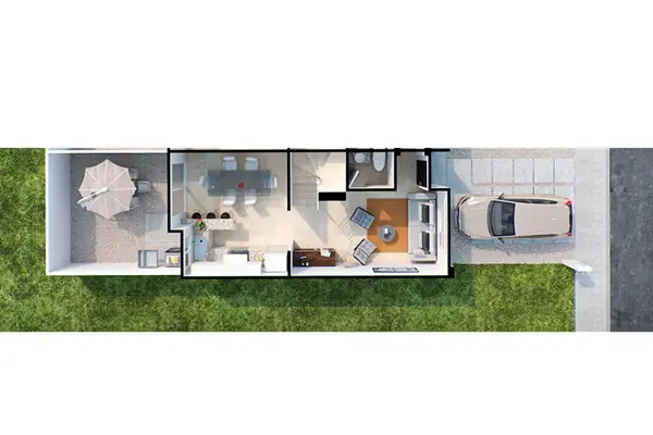 Casa en venta en Jardines del Sur, Benito Juárez — foto 2 de 4