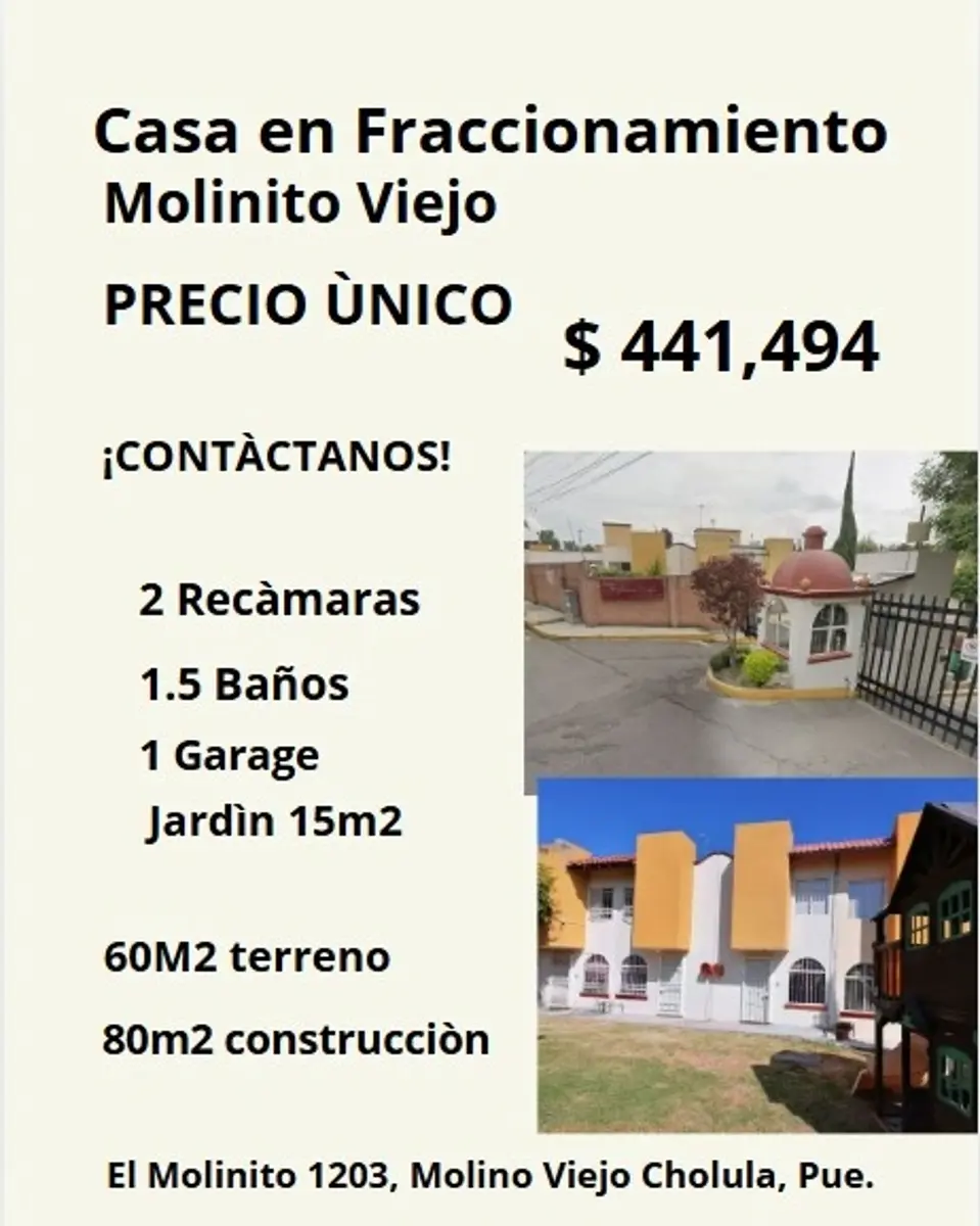 Casa en venta en Emiliano Zapata, San Andrés Cholula — foto 1 de 14