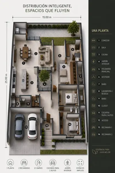 Casa en venta en Loma Alta, Arteaga — foto 2 de 21