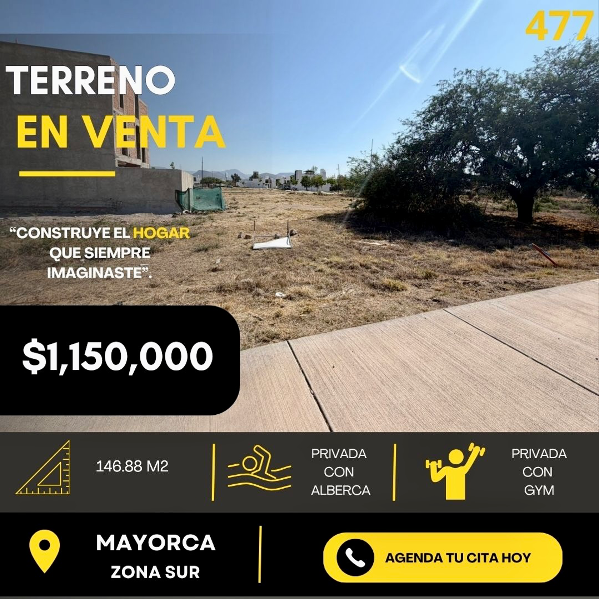 Terreno en venta en Mayorca Residencial, León — foto 1 de 11