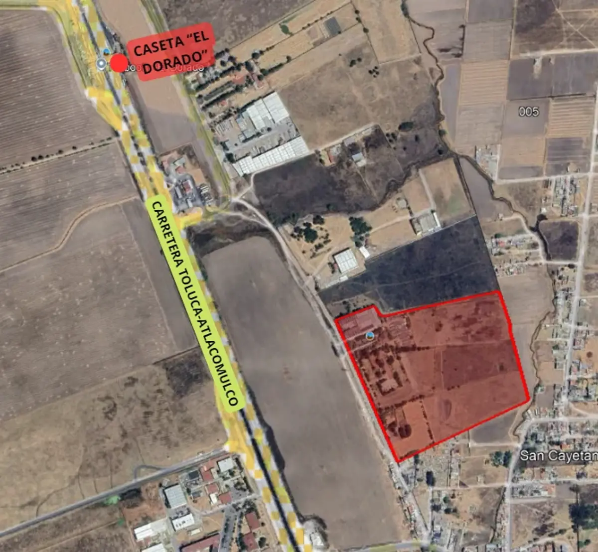 Terreno en venta en San Cayetano Morelos, Toluca — foto 1 de 5