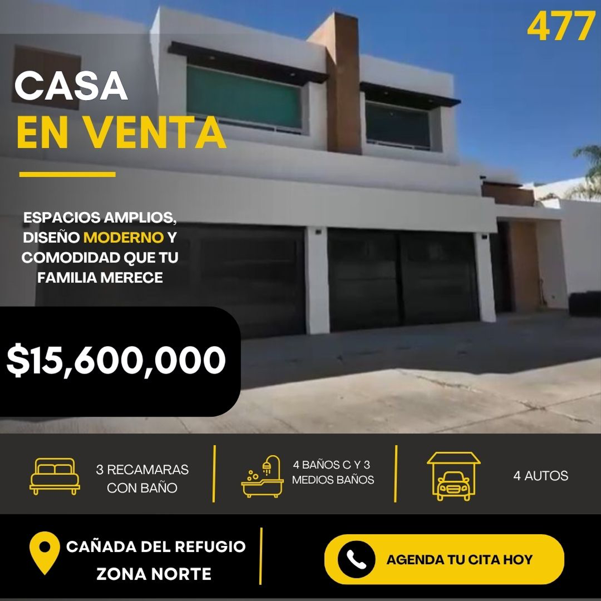 Casa en venta en Cañada del Refugio, León — foto 1 de 26