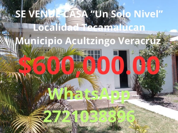 Casa en venta en Acultzingo Centro, Acultzingo, Veracruz de Ignacio de la Llave