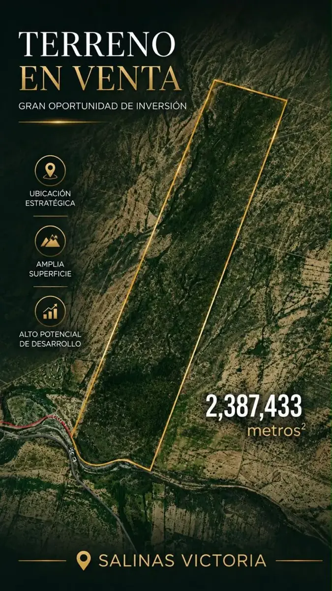 Terreno en venta en Gomas y Mendiola (Rancho de Gomas), Salinas Victoria