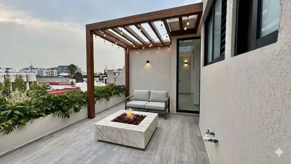 Penthouse en Venta en Nonoalco con Roof Garden Privado y Balcón
