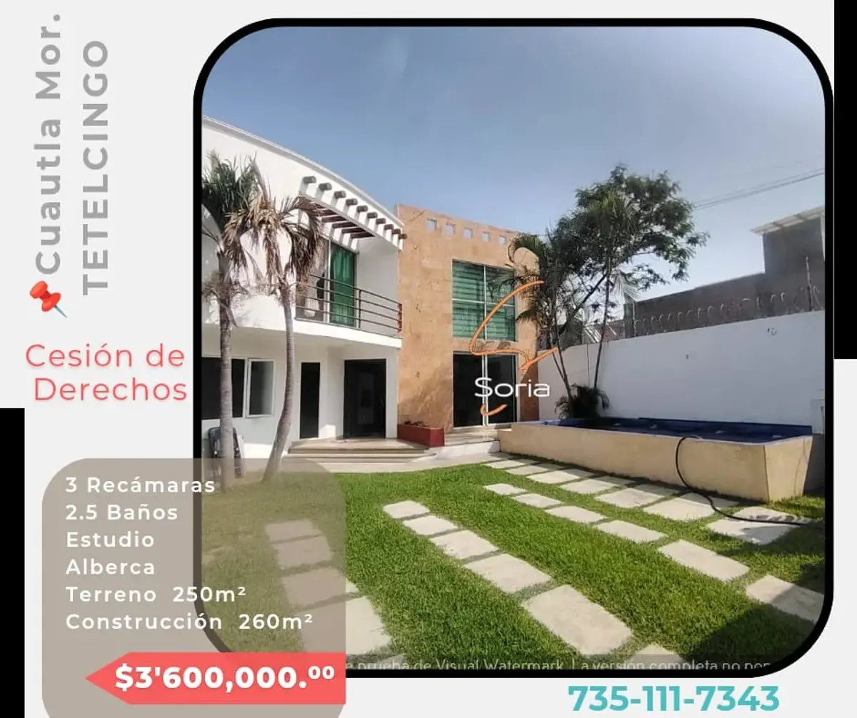 Casa en venta en Tetelcingo, Cuautla — foto 1 de 26