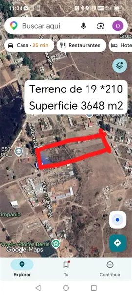 Terreno en venta en Simpanio Norte, Morelia — foto 2 de 7