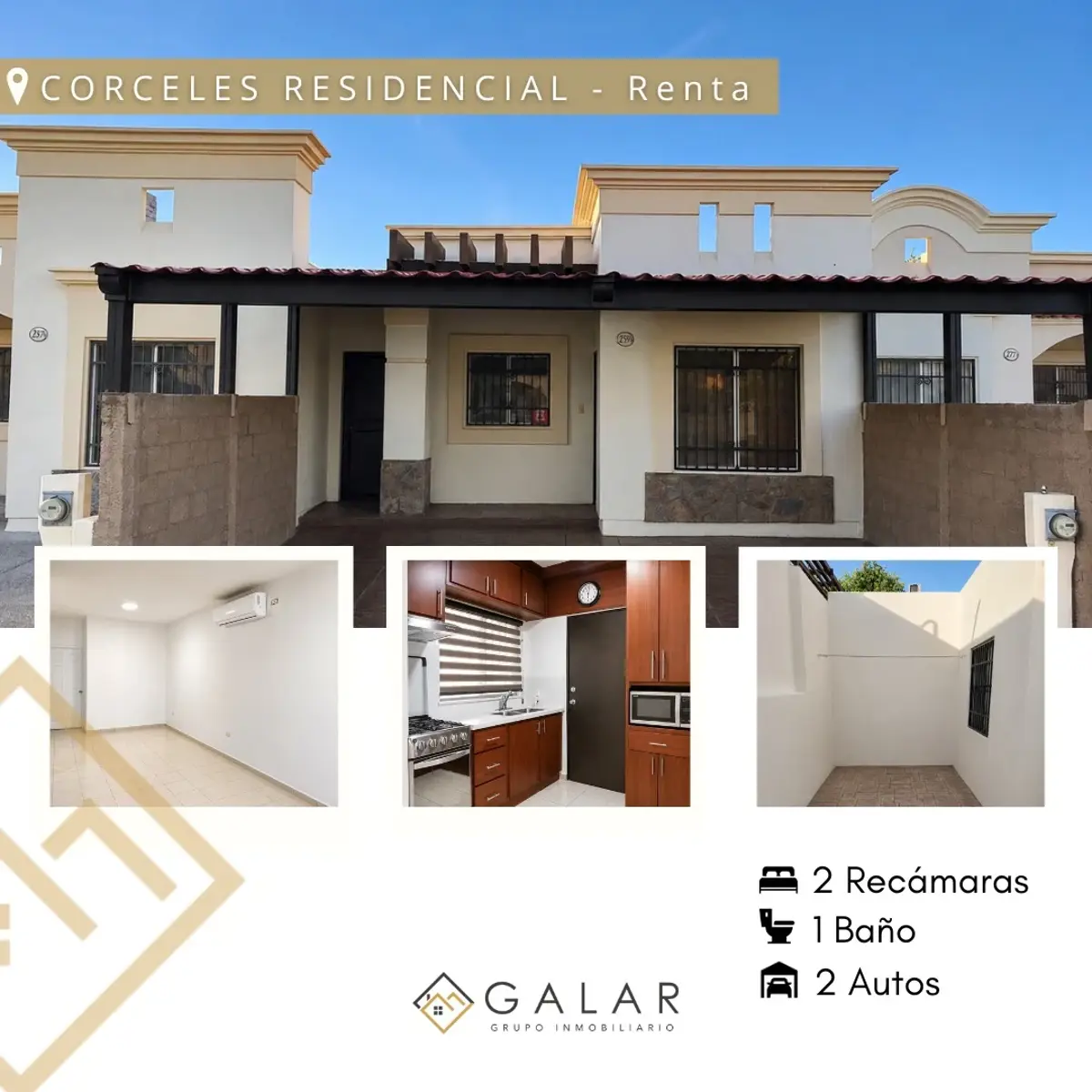 Casa en renta en Corceles Residencial, Hermosillo — foto 1 de 16