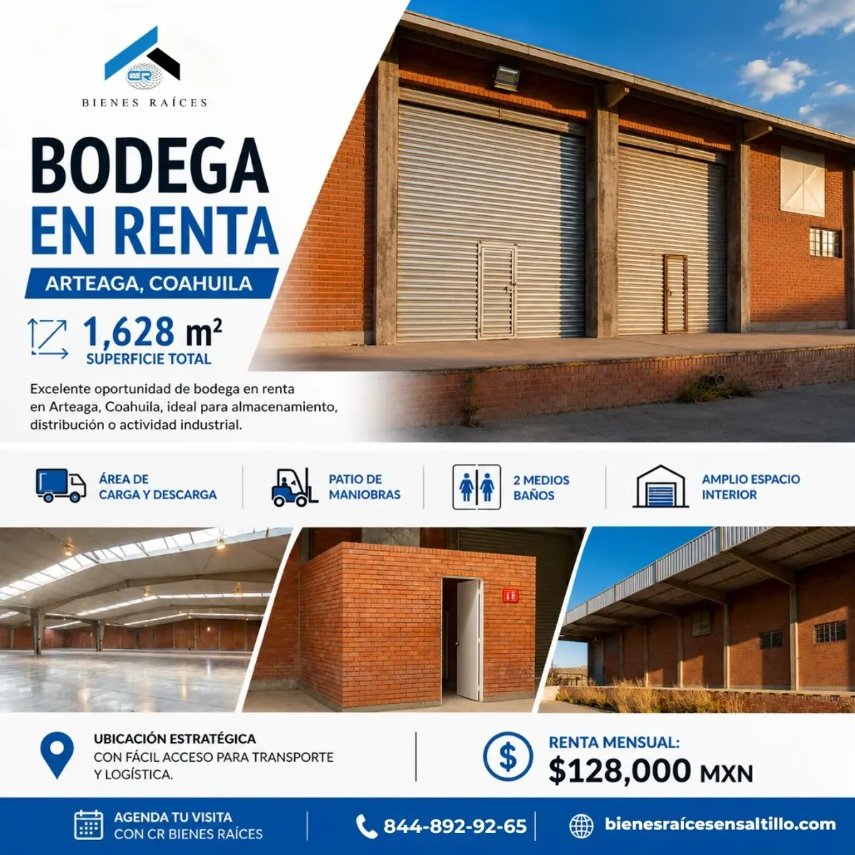 Bodega en renta en Arteaga Centro, Arteaga — foto 1 de 4