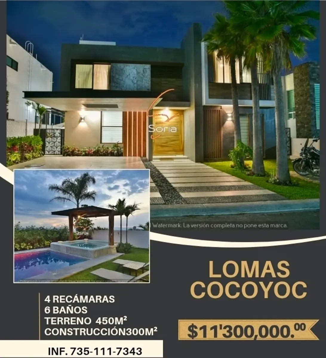 Casa en venta en Lomas de Cocoyoc, Atlatlahucan — foto 1 de 24