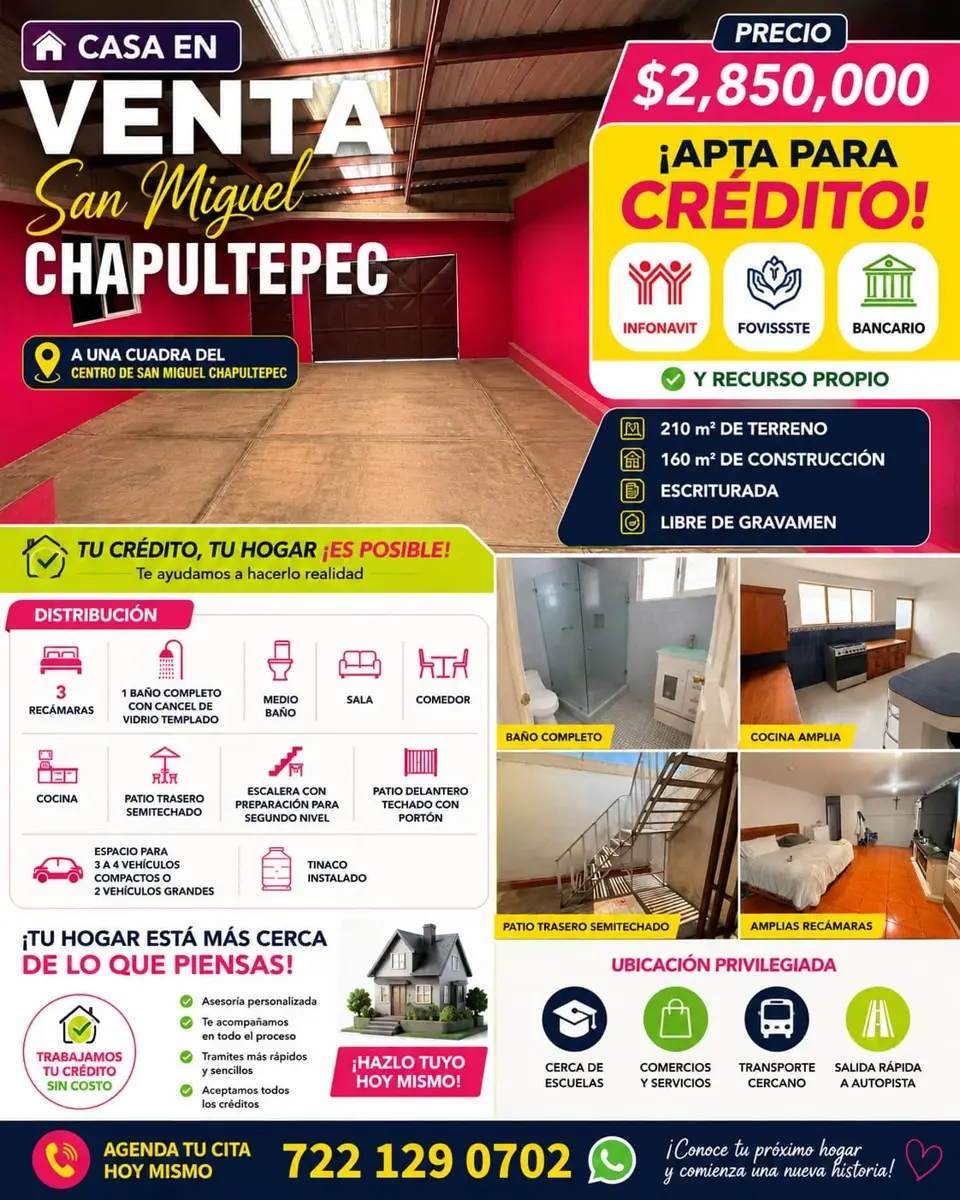 Casa en venta en San Isidro, Chapultepec — foto 1 de 5