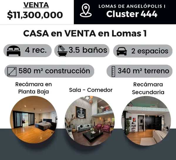 Casa en venta en Lomas de Angelópolis, San Andrés Cholula — foto 2 de 24