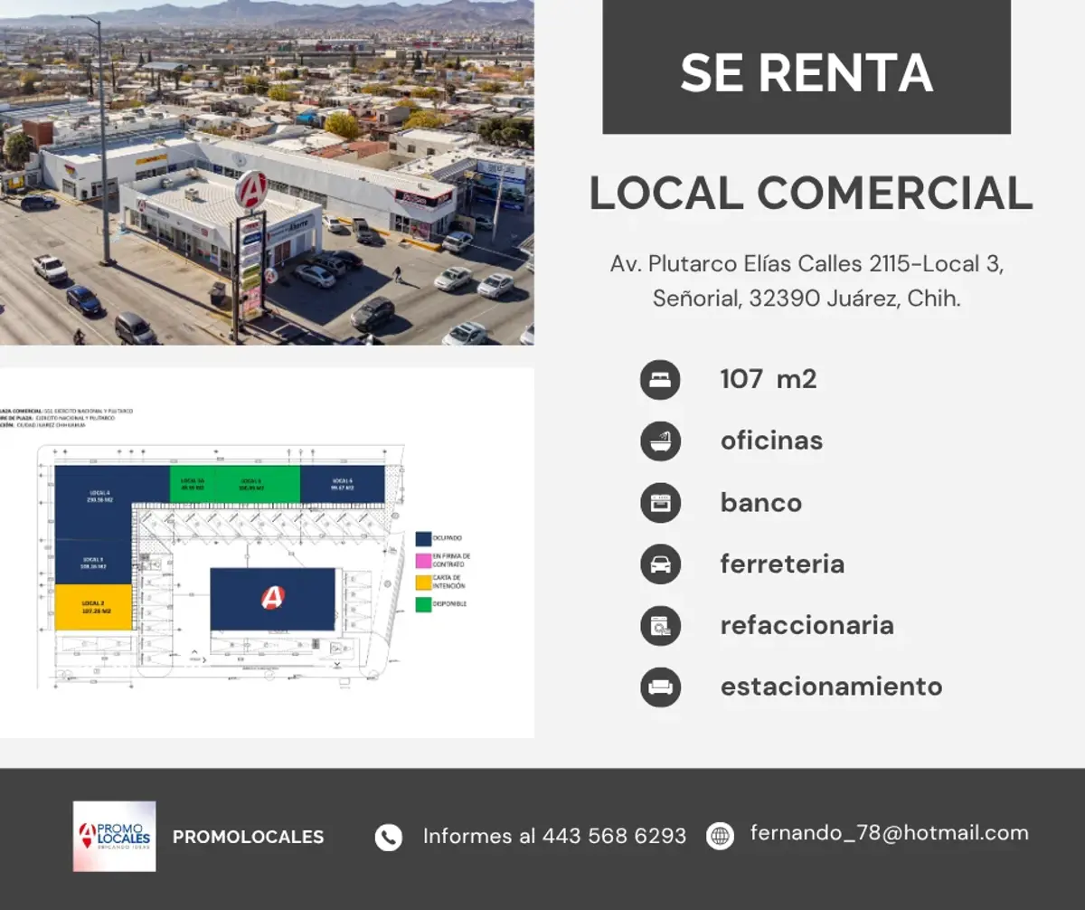 Local en renta en Señorial, Juárez — foto 1 de 6