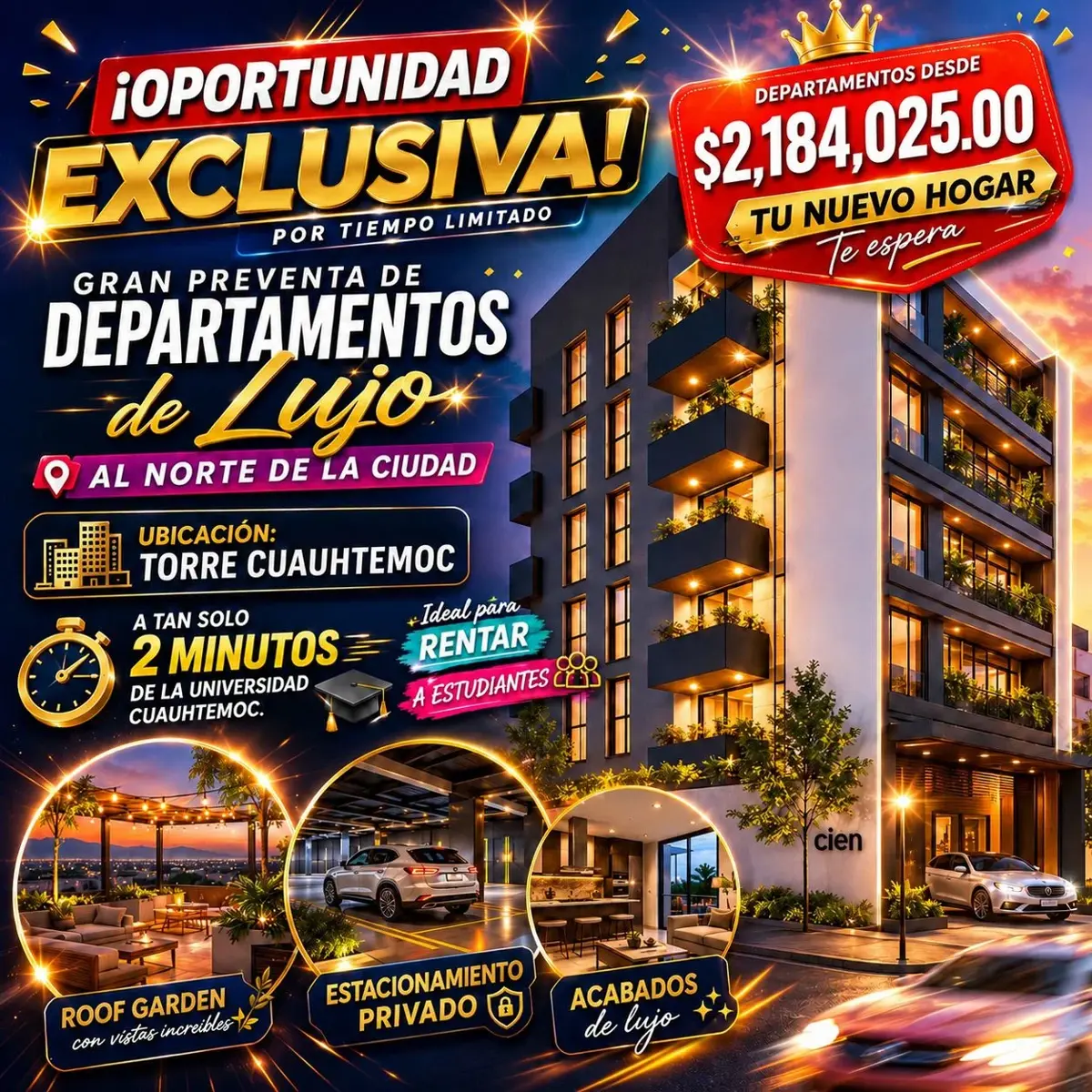 Departamento en venta en Catania Spazio, Jesús María — foto 1 de 14